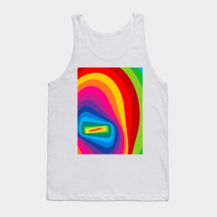 Psychedelic spiral Tank Top